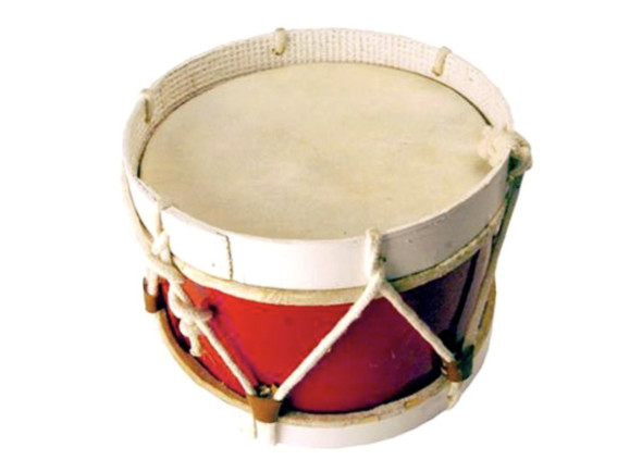 Sond Bombo tradicional 38cm branco/vermelho Sond Bombo tradicional 38cm branco/vermelho